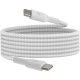 Кабель Belkin USB-C to USB-C 60W (2m) White (CAB004BT2MWH) Кабель Belkin USB-C to USB-C 60W (2m) White (CAB004BT2MWH)