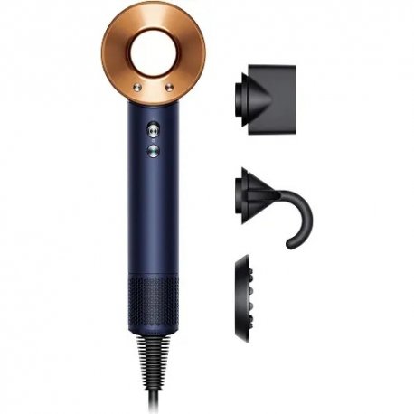 Фен Dyson HD07 Supersonic Straight+Wavy Prussian Blue/Rich Copper (113277-01) EU