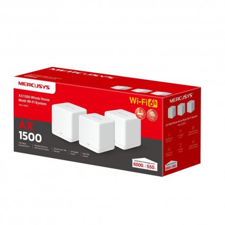 WiFi Mesh система Mercusys Halo H60X White (HALO H60X(3-PACK))