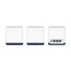 WiFi Mesh система Mercusys Halo H50X White (HALO H50X(3-PACK)) WiFi Mesh система Mercusys Halo H50X White (HALO H50X(3-PACK))