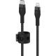 Кабель Belkin USB-C to Lightning (1m) Black (CAA011BT1MBK) Кабель Belkin USB-C to Lightning (1m) Black (CAA011BT1MBK)