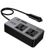 Автомобільний інвертор HOCO Z66 PD66W Black