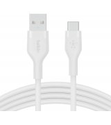 Кабель Belkin USB-A to USB-C (2m) White (CAB008BT2MWH)
