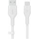 Кабель Belkin USB-A to USB-C (2m) White (CAB008BT2MWH)
