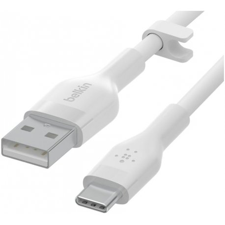 Кабель Belkin USB-A to USB-C (2m) White (CAB008BT2MWH)