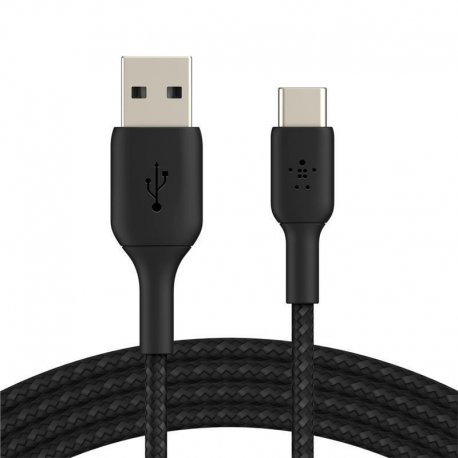 Кабель Belkin USB-A to USB-C (3m) Black (CAB002BT3MBK)