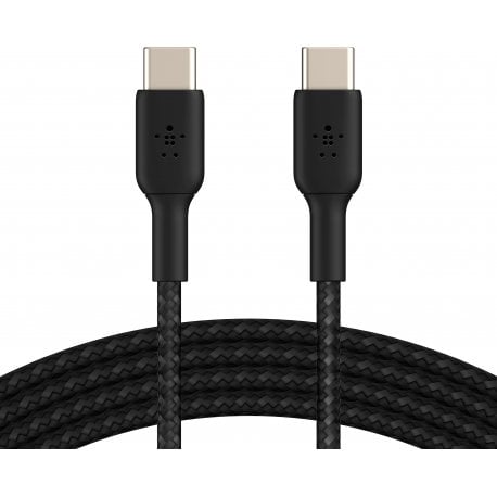 Кабель Belkin USB-C to USB-C 60W (1m) Black (CAB004BT1MBK)