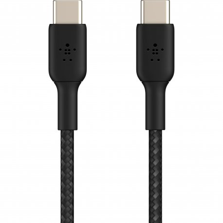 Кабель Belkin USB-C to USB-C 60W (1m) Black (CAB004BT1MBK)