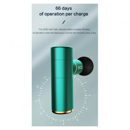 Массажер SKG Gun F3mini Green