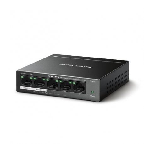 Комутатор Mercusys MS105GP 5xGE Black (MS105GP)