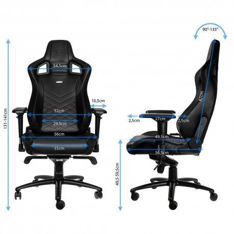 Игровое кресло Noblechairs EPIC Black