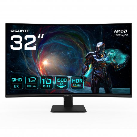 Монітор 31.5" Gigabyte (GS32QCA EK)