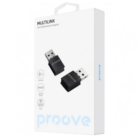 Бездротовий адаптер Proove Multilink Bluetooth + WIFI Black (HBPG00001001)