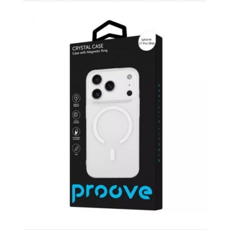 Чехол Proove Crystal Case с MagSafe для iPhone 17 Pro Deep Blue (PCCCIP17P062)