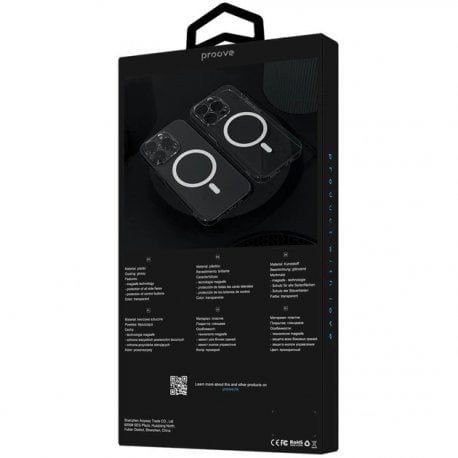 Чехол Proove Crystal Case с MagSafe для iPhone 17 Pro Deep Blue (PCCCIP17P062)