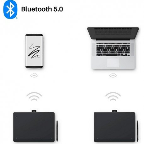 Графічний планшет Huion 10.5"x6.25" Inspiroy Frego M Black