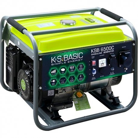 Бензиновий генератор Konner&Sohnen 230 5/5.5kW (KSB 6500C)