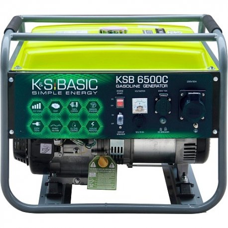 Бензиновий генератор Konner&Sohnen 230 5/5.5kW (KSB 6500C)