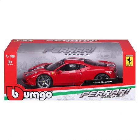 Автомодель Bburago Ferrari 458 Speciale 1:18 Red (18-16002)