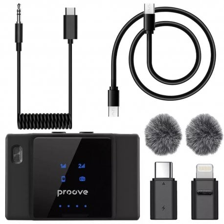 Микрофон-петличка Proove ToneLine Black (PTWM00000201)