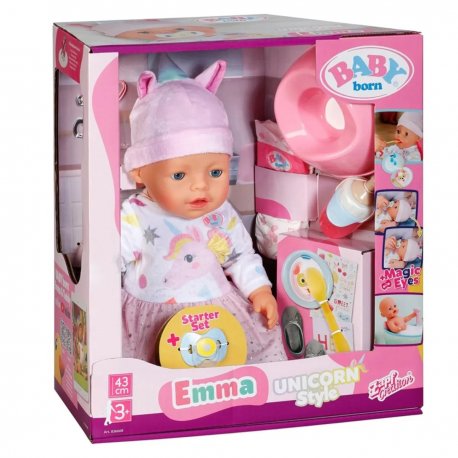 Пупс Baby Born - Эмма-Единорог (836668)