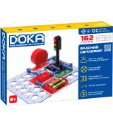 Конструктор электронный Doka 162 схемы (D70714)