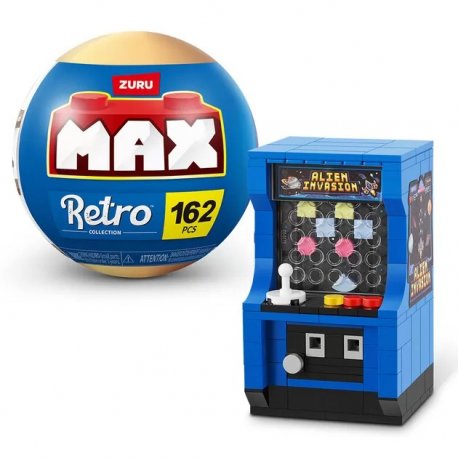 Конструктор в капсулі Max Retro – Ігровий аркадний автомат (83185BGQ8)