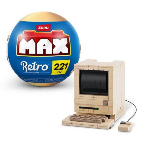 Конструктор в капсуле Max Retro – Компьютер Макинтош (83185AGQ8)