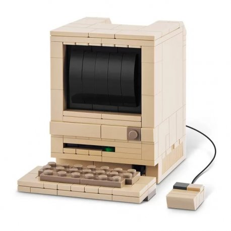 Конструктор в капсуле Max Retro – Компьютер Макинтош (83185AGQ8)