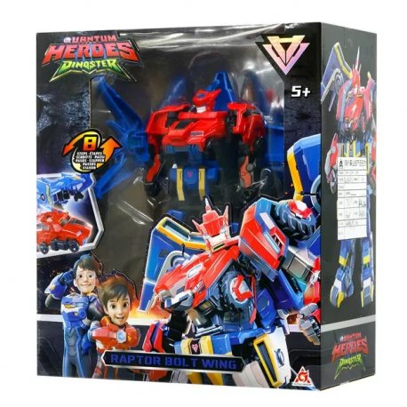 Ігровий набір з роботом-трансформером - Раптор Болт Вінг (EU580813)