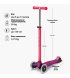 Триколісний самокат Micro Maxi Deluxe до 50 кг Red (MMD026)