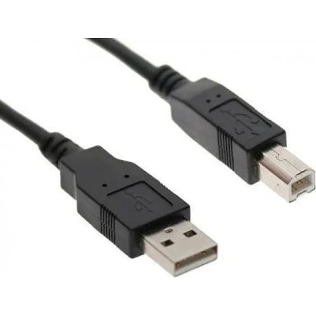 Кабель для принтера Digitus USB 2.0 AM/BM 1.8m (AK-300102-018-S)