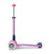 Трехколесный самокат Micro Mini Deluxe Foldable LED до 50 кг Lavender (MMD398)