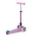 Трехколесный самокат Micro Mini Deluxe Foldable LED до 50 кг Lavender (MMD398)