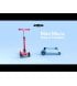 Триколісний самокат Micro Mini Deluxe Foldable LED до 50 кг Lavender (MMD398)