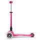 Триколісний самокат Micro Mini Deluxe Foldable LED до 50 кг Pink (MMD197) Триколісний самокат Micro Mini Deluxe Foldable LED до 50 кг Pink (MMD197)