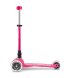 Триколісний самокат Micro Mini Deluxe Foldable LED до 50 кг Pink (MMD197)