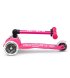 Триколісний самокат Micro Mini Deluxe Foldable LED до 50 кг Pink (MMD197)