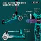 Триколісний самокат Micro Mini Deluxe Foldable Orion Glow LED до 50 кг Blue (MMD374) Триколісний самокат Micro Mini Deluxe Foldable Orion Glow LED до 50 кг Blue (MMD374)