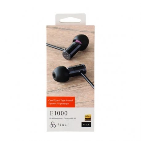 Наушники Final Audio E1000 Black (000009918)