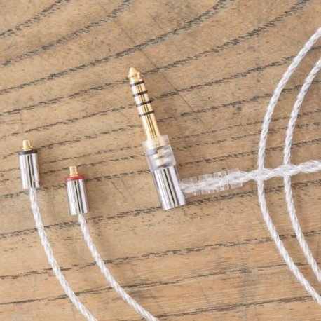 Кабель для наушников Final Audio C106 MMCX (4.4mm) Silver Coated Cable (90403557)