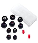 Амбушури для наушников Final Audio Earpiece Type E Black (set 5 pair) (FI-EPEBLBL2A4_EN) (000009934)