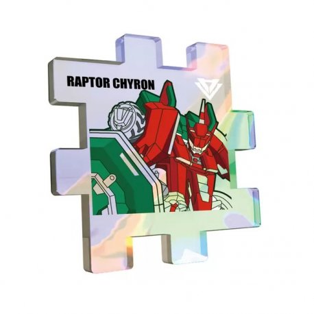 Робот-конструктор Dinoster - Раптор Хайрон (EU580881A-3)