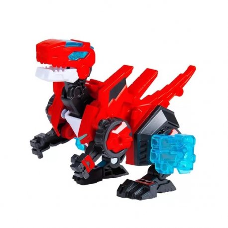 Динозавр-трансформер Dinoster - Красный Раптор-бот (EU580840-1)