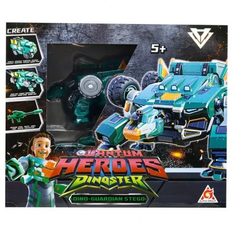 Динозавр-трансформер Dinoster - Мега Дино-Гардиан Стего (EU580807)
