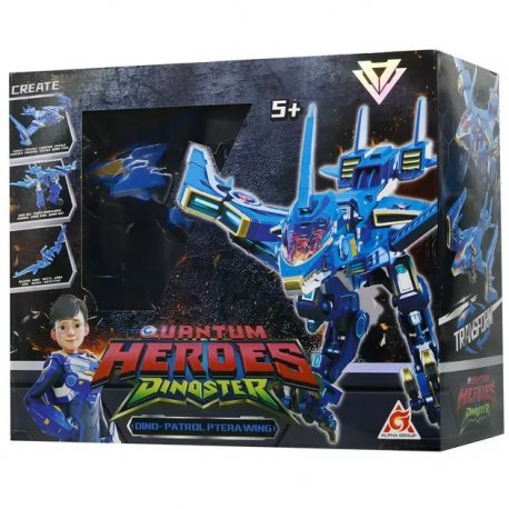 Динозавр-трансформер Dinoster - Мега Дино-Петрол Птера Винг (EU580808)