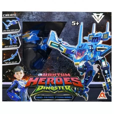 Динозавр-трансформер Dinoster - Мега Дино-Петрол Птера Винг (EU580808)