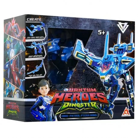 Динозавр-трансформер Dinoster - Мега Дино-Петрол Птера Винг (EU580808)
