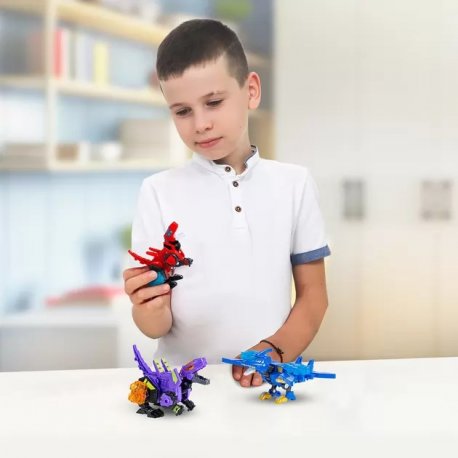 Динозавр-трансформер Dinoster - Синий Птера-бот (EU580840-4)