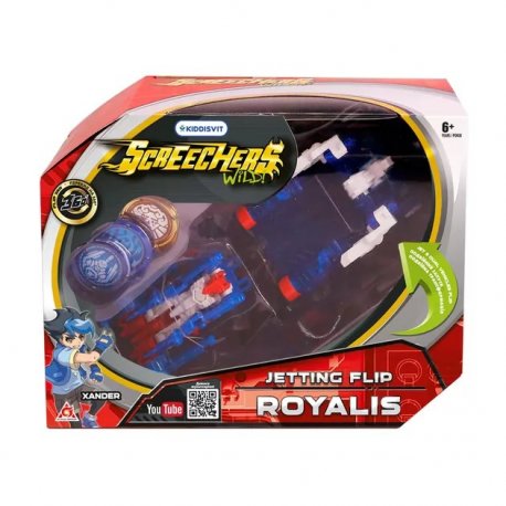 Машинка-трансформер Screechers Wild! S2 L2 - Роялис (EU684301)